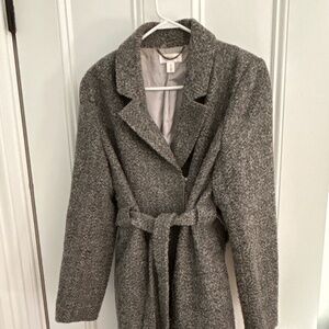 Gray Maternity Coat